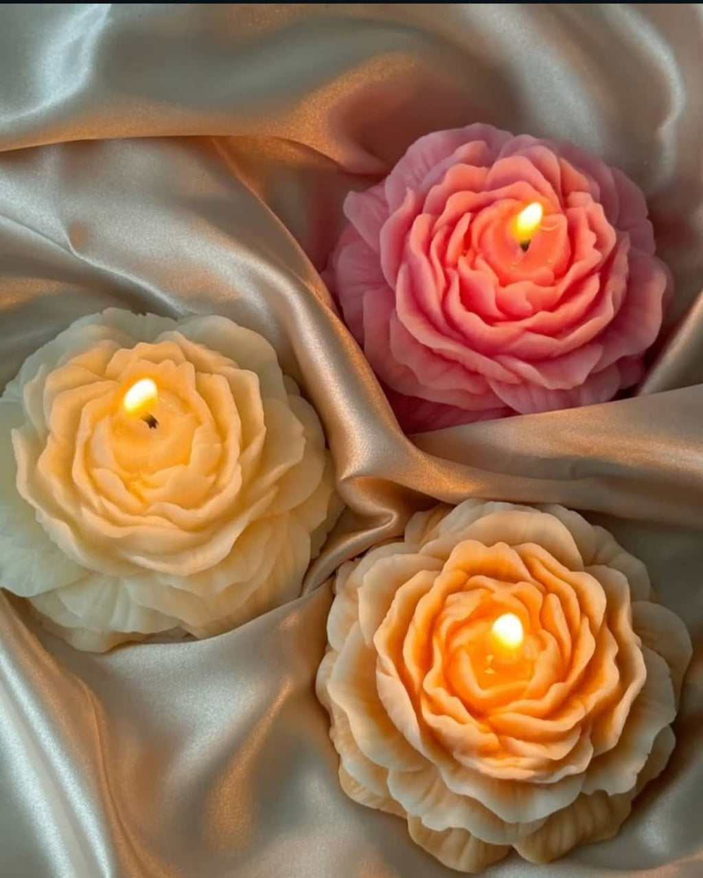 Blooming Peony Candle