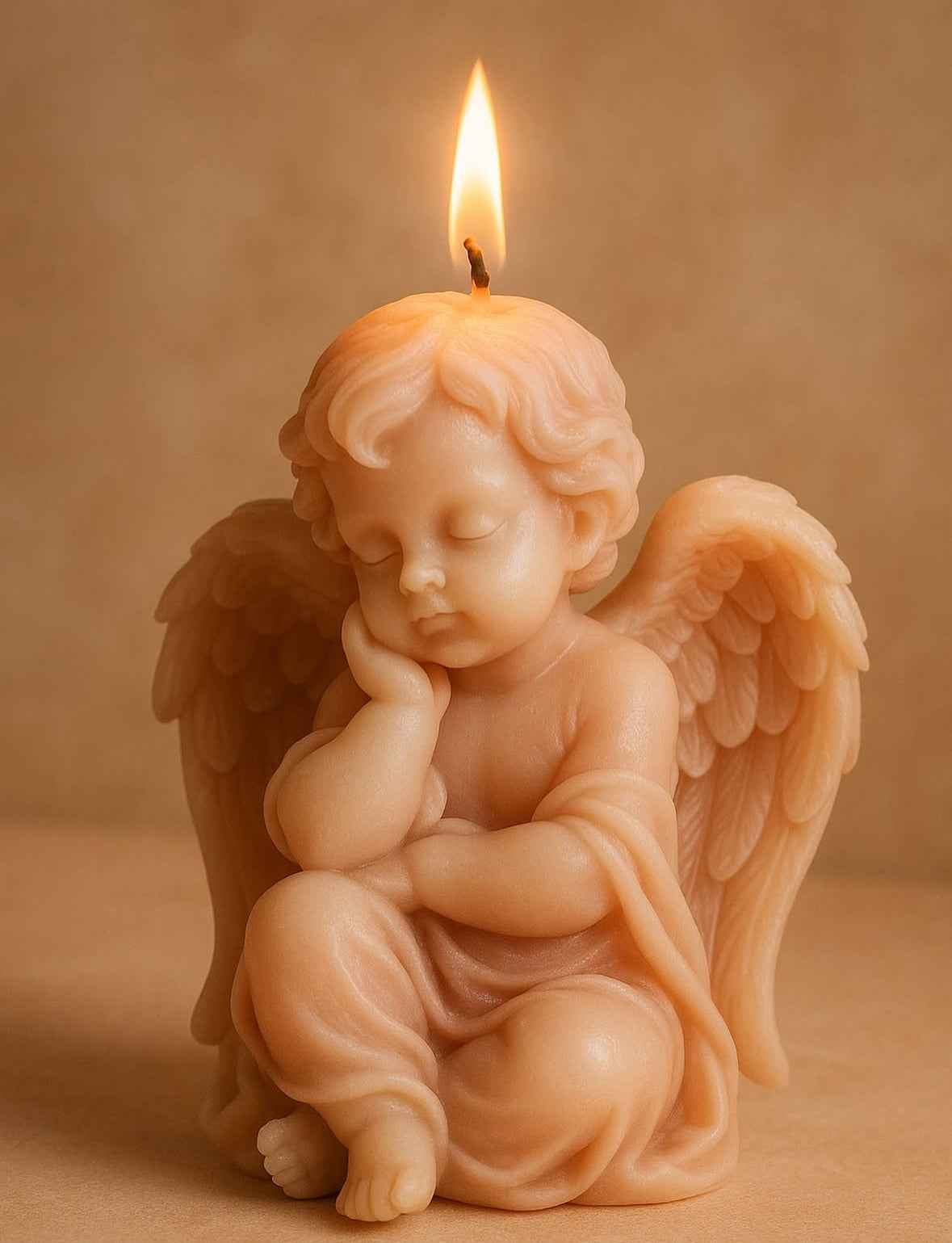 Serene Angel Flame